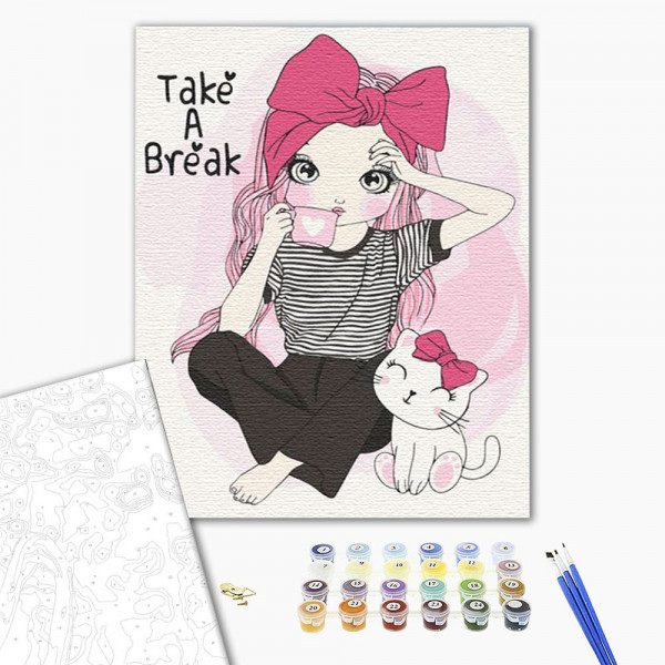 Картина по номерам ArtCraft Возьми паузу 30x40 см (10391-AC) - Pampik - 2