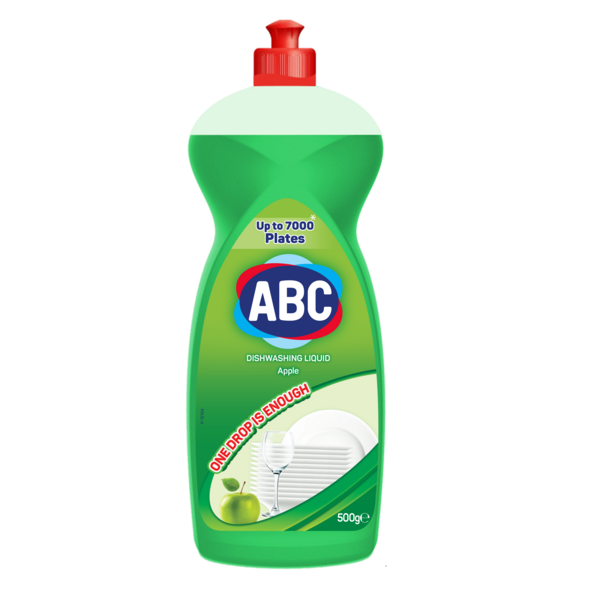 Средство для мытья посуды ABC Зеленое яблоко, 500 мл - Pampik