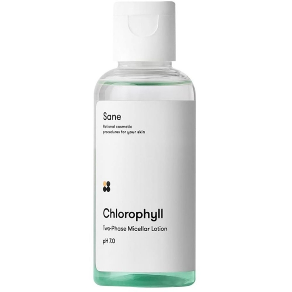 Двухфазная мицеллярная вода Sane Chlorophyll 50 мл - Pampik