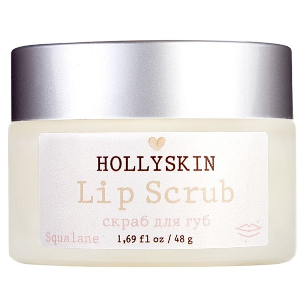 Відновлювальний скраб для губ Hollyskin Lip Scrub, 48 г - Pampik