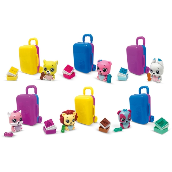Колекційний ігровий набір #sbabam Kokoro Малюки-мандрівники, 9 шт. (2/CN22-CDU) - Pampik - 4