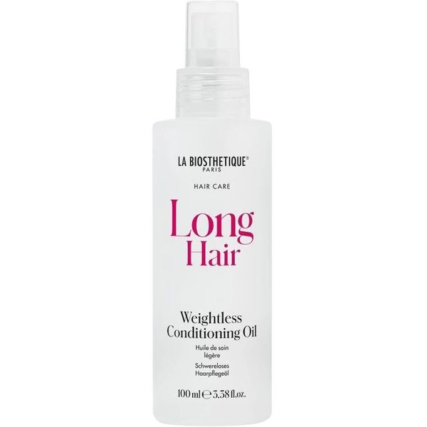 Кондиционирующее масло La Biosthetique Weightless Conditioning Oil для гладкости, восстановления и блеска волос, 100 мл - Pampik