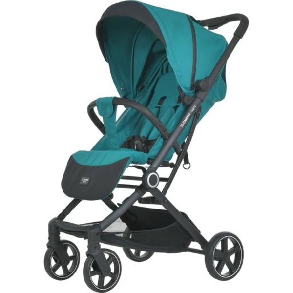 Коляска El Camino Lyra ME 1099 Sea Green, бірюзова (25696) - Pampik