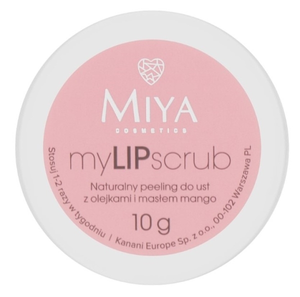 Скраб для губ з олією манго Miya Cosmetics myLIPscrub 10 г - Pampik