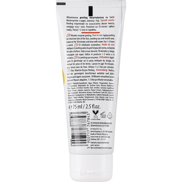 Відновлювальний пілінг Lirene C+E Vitamin Energy 75 мл - Pampik - 2