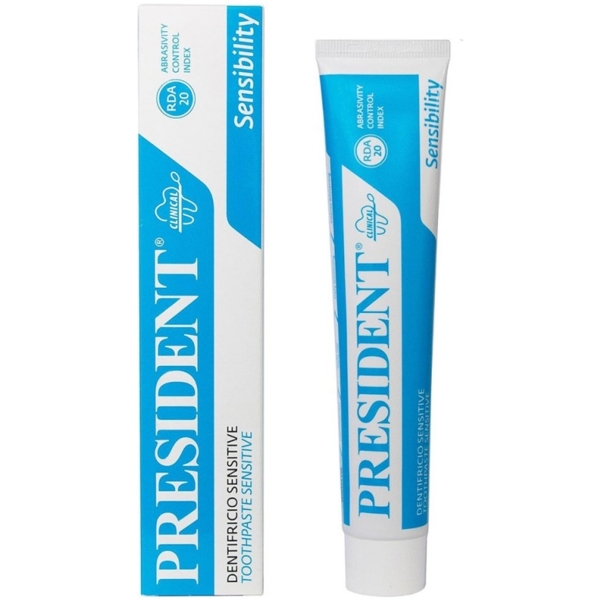 Зубная паста President Toothpaste Sensitive, 75 мл - Pampik