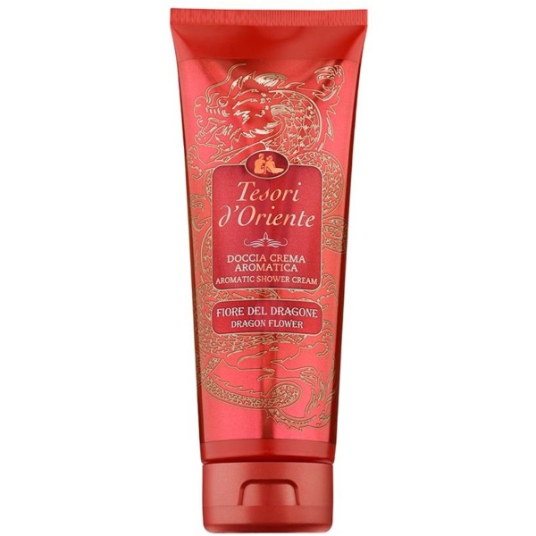 Парфюмерный крем-гель для душа Tesori d'Oriente, Цветок дракона и питайя, 250 мл - Pampik