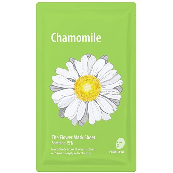Тканинна маска для обличчя She's Lab Ромашка 20 г - Pampik