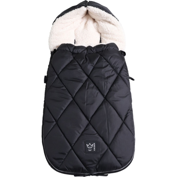 Теплый конверт Kaiser XL Too, из флиса, черный с кремовым (65763251) - Pampik