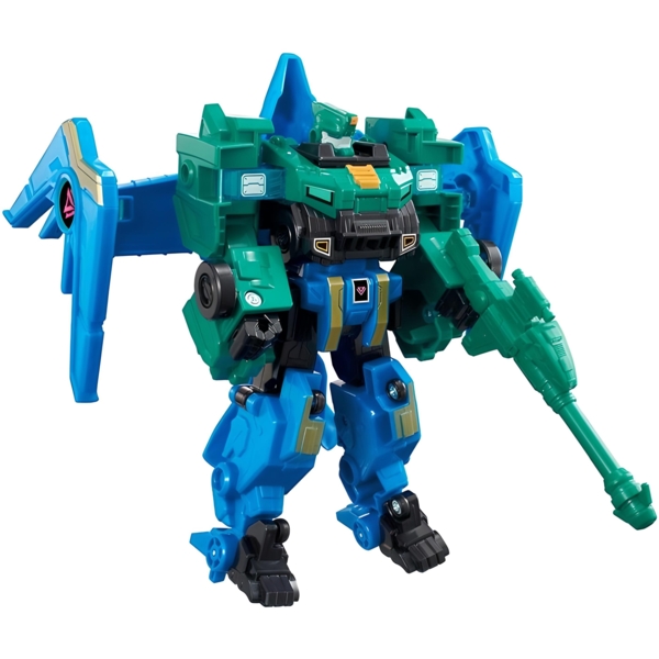 Игровой набор с роботом-трансформером Quantum Heroes Dinoster Стего Бласт Винг (EU580812) - Pampik