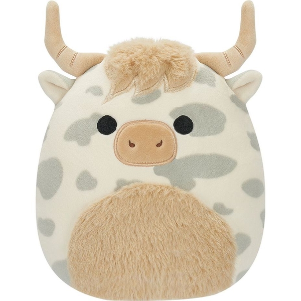 Мягкая игрушка Squishmallows Коровка Борса, 19 см (SQCR04117) - Pampik