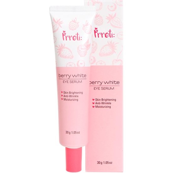 Сировотка для зоны вокруг глаз Prreti Berry White, 30 г - Pampik