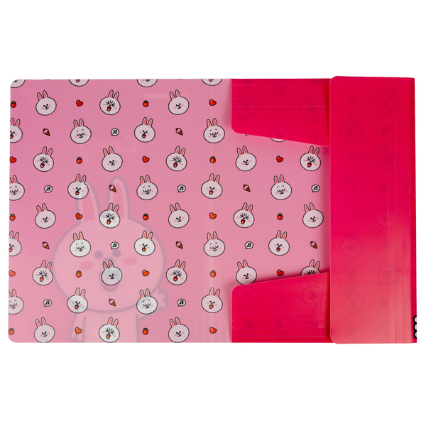 Папка Yes Line Friends Cony, A4, на резинці (492097) - Pampik - 2