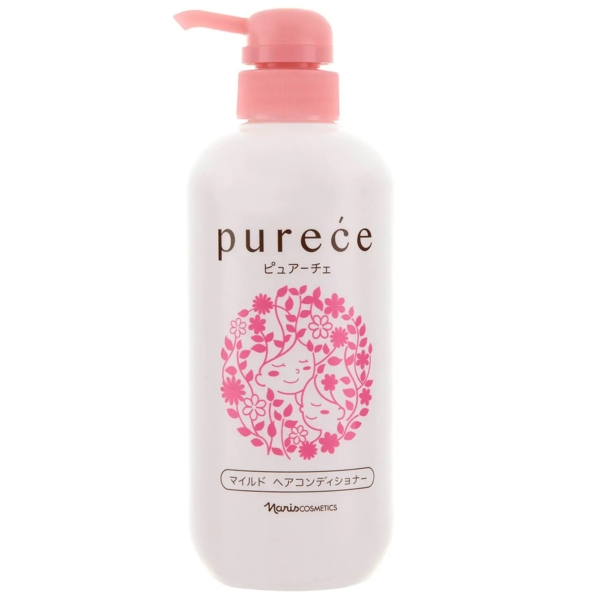 Кондиціонер для волосся Naris Cosmetics Purece Conditioner М'який гіпоалергенний 550 мл - Pampik