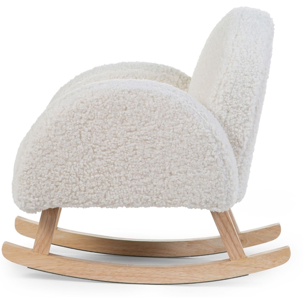 Крісло-гойдалка Childhome Teddy white, білий (RCKTOW) - Pampik - 2