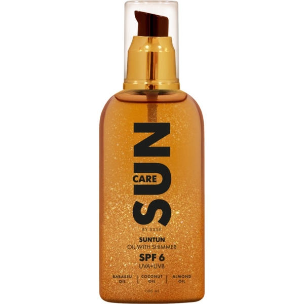 Олія активатор для засмаги з шимером Esse Sun Care Suntun Oil With Shimmer SPF 6, 100 мл - Pampik