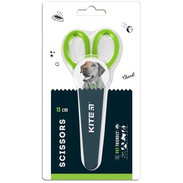 Ножиці дитячі Kite Dogs в футлярі 13 см (K22-125) - Pampik