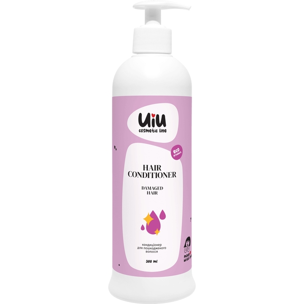 Кондиционер UIU для поврежденных волос, 300 мл - Pampik