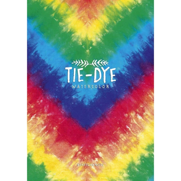 Зошит для ескізів Muse, А5, без лінівки, 64 аркушів, малюнок тай-дай (A5-3C-064-370) - Pampik