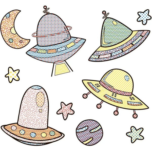 Водяні розмальовки Талант Космос (8w-space) - Pampik - 4