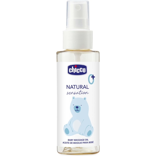 Масло для массажа Chicco Natural Sensation Baby Massage Oil 100 мл (11522.00) - Pampik