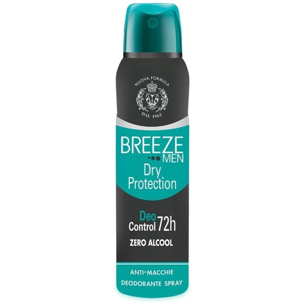 Дезодорант-спрей Breeze Men Dry Protection, 150 мл - Pampik