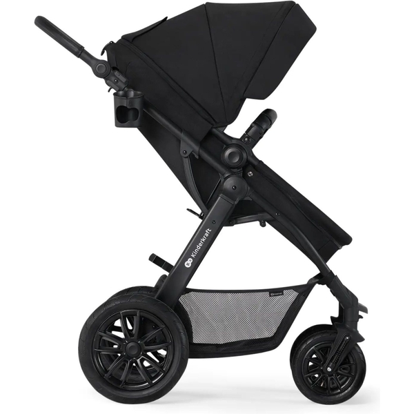 Универсальная коляска 3 в 1 Kinderkraft Xmoov CT черная (00-00305222) - Pampik - 6