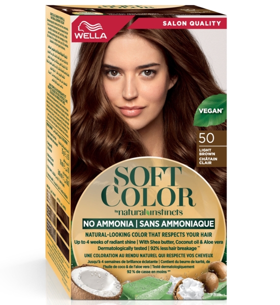 Краска для волос Wella Soft Color тон 50 Светло-коричневый, 125 мл - Pampik - 2