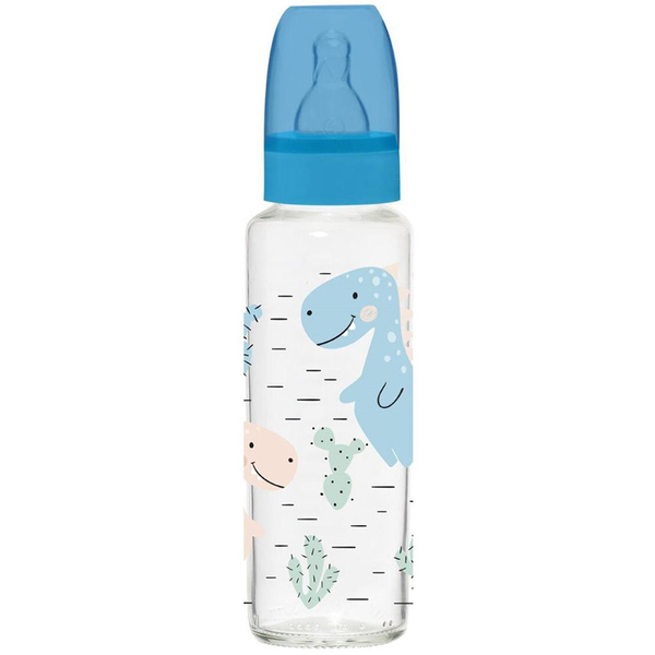 Пляшечка для годування Herevin Mix, блакитна, 250 мл (111822-000) - Pampik