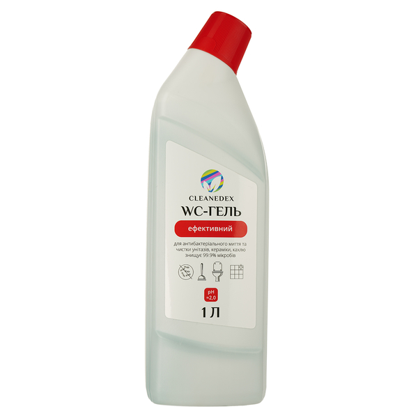 Засіб для очищення унитазів/WC-гель Cleanedex Морська свіжість, 1 л - Pampik