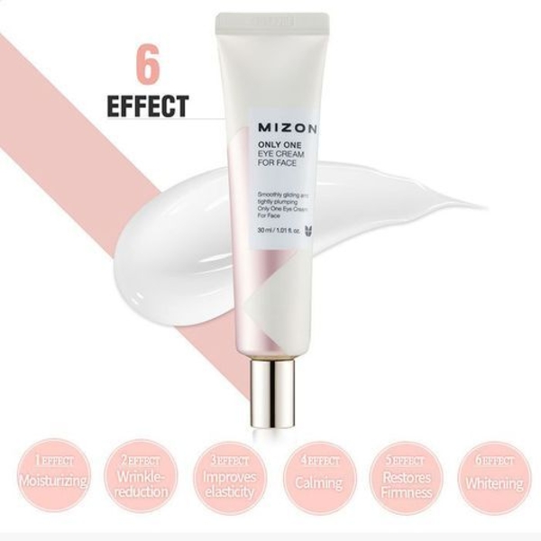 Багатофункціональний крем для повік та губ Mizon Only One Eye Cream For Face, 30 мл - Pampik - 4