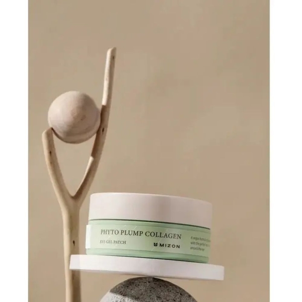 Гідрогелеві патчі для шкіри навколо очей Mizon Phyto Plump Collagen Eye Gel Patches 60 шт. - Pampik - 5