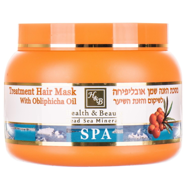 Маска для всіх типів волосся Health&BeautyTreatment Hair Mask With Obliphica Oil 250 мл - Pampik - 2