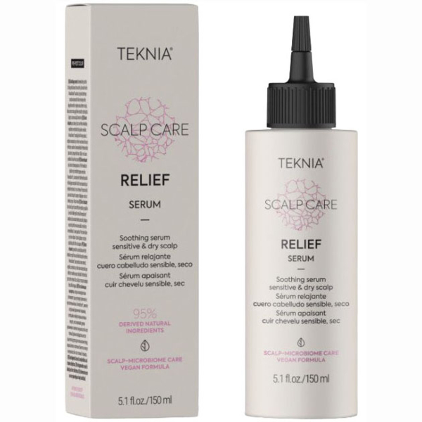 Сироватка Lakme Teknia Scalp Care Relief Serum для чутливої та сухої шкіри голови, 150 мл - Pampik - 2