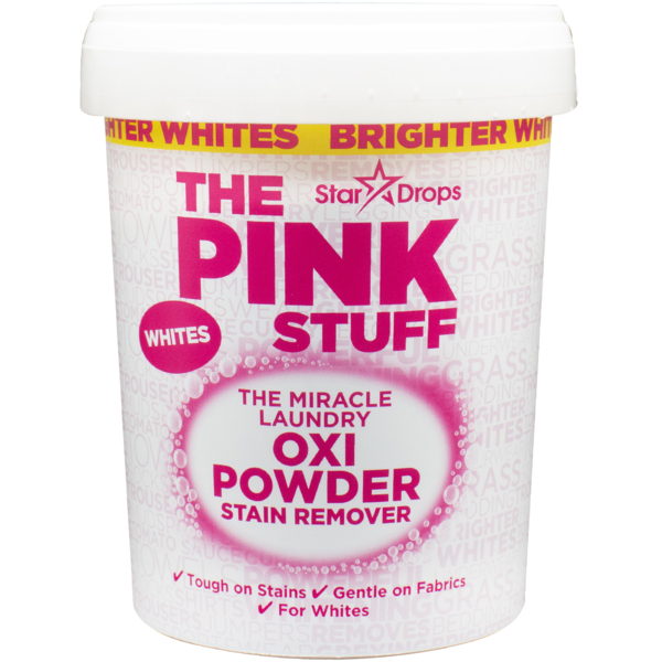 Порошок-пятновыводитель The Pink Stuff для белых вещей, 1 кг - Pampik