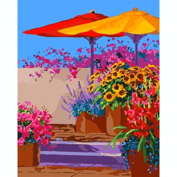 Картина за номерами Santi Яскраве літо, 40х50 см (954485) - Pampik
