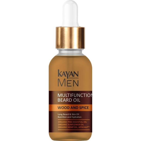Масло для бороды мультифункциональное Kayan Professional Men Multifunctional Beard Oil 30 мл - Pampik