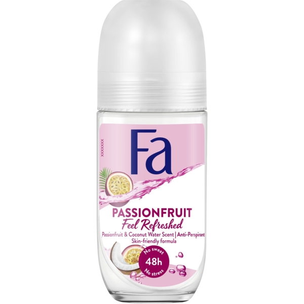Антиперспірант роликовий Fa Passion Fruit Feel Refreshed, 50 мл - Pampik