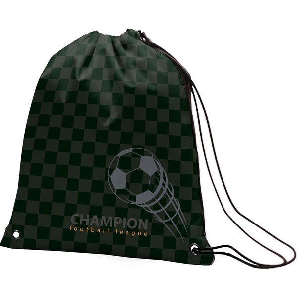 Сумка для взуття Yes SB-10 Football чорна (554697) - Pampik