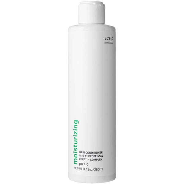 Зволожувальний бальзам для волосся Scalp Moisturizing Wheat Proteins & Keratin Complex з кератином та протеїнами, 250 мл - Pampik