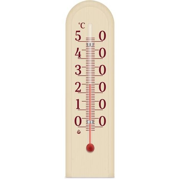 Термометр Стеклоприбор Д-1-3, бежевый (300079) - Pampik