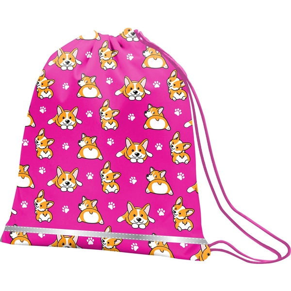 Сумка для взуття Smart SB-01 Corgi рожева (559063) - Pampik