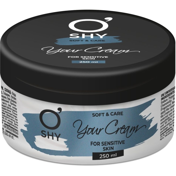 Крем универсальный O'Shy Soft & Care Your Cream для чувствительной кожи 250 мл - Pampik
