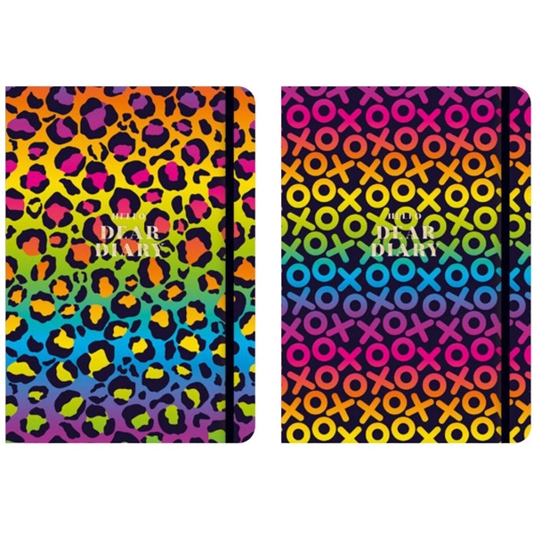 Зошит для ескізів Muse, А5, без лініювання, 80 арк., леопардовий принт (A5-3C-080-376) - Pampik - 2