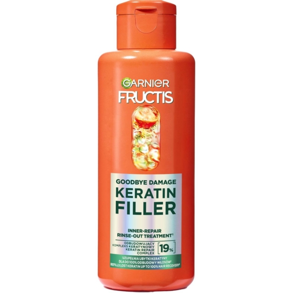 Комплексный несмываемый уход Garnier Fructis Гудбай секущиеся кончики 10 в 1 для поврежденных волос 200 мл - Pampik