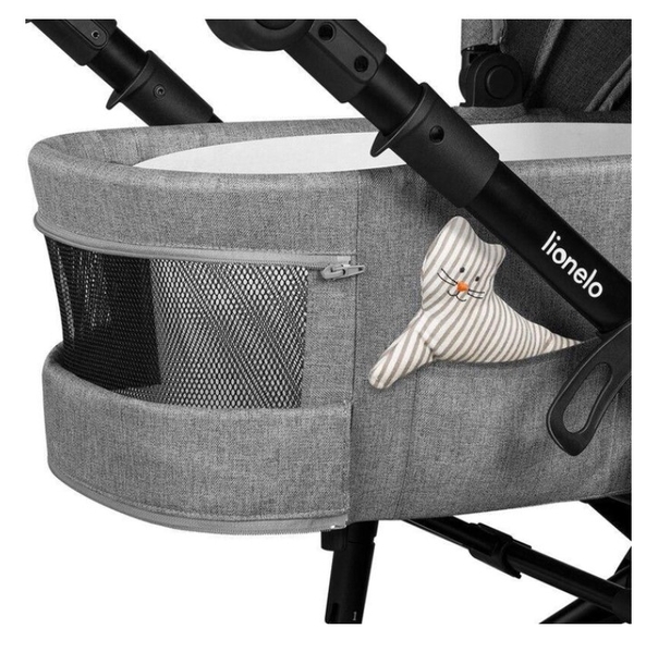 Универсальная коляска 2 в 1 Lionelo Mari Tour Grey Stone - Pampik - 14