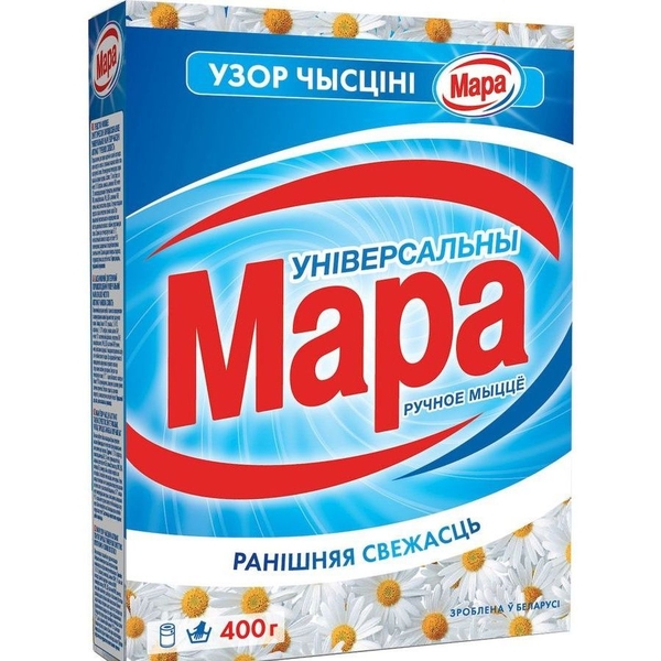 Пральний порошок універсальний Мара Ранкова свіжість 400 г (32024) - Pampik