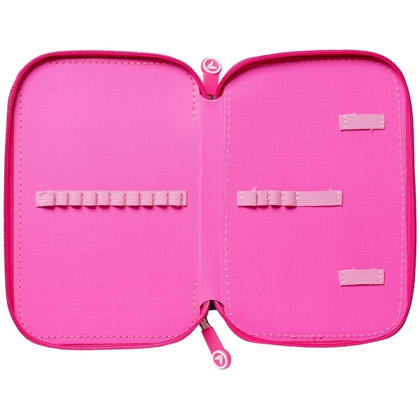 Пенал жесткий Yes HP-01 Puppy, 13х21х4 см, черный с розовым (533344) - Pampik - 3