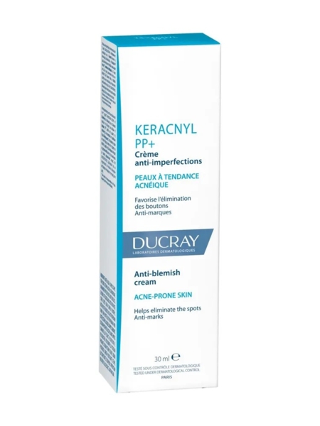 Крем проти дефектів шкіри Ducray Keracnyl PP+ Anti-Blemish Cream 30 мл - Pampik - 4