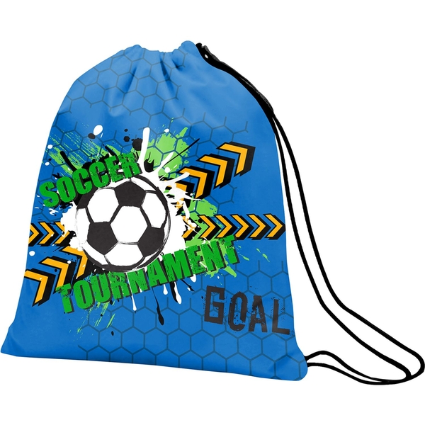 Сумка для взуття Smart SB-01 Football синя (559069) - Pampik